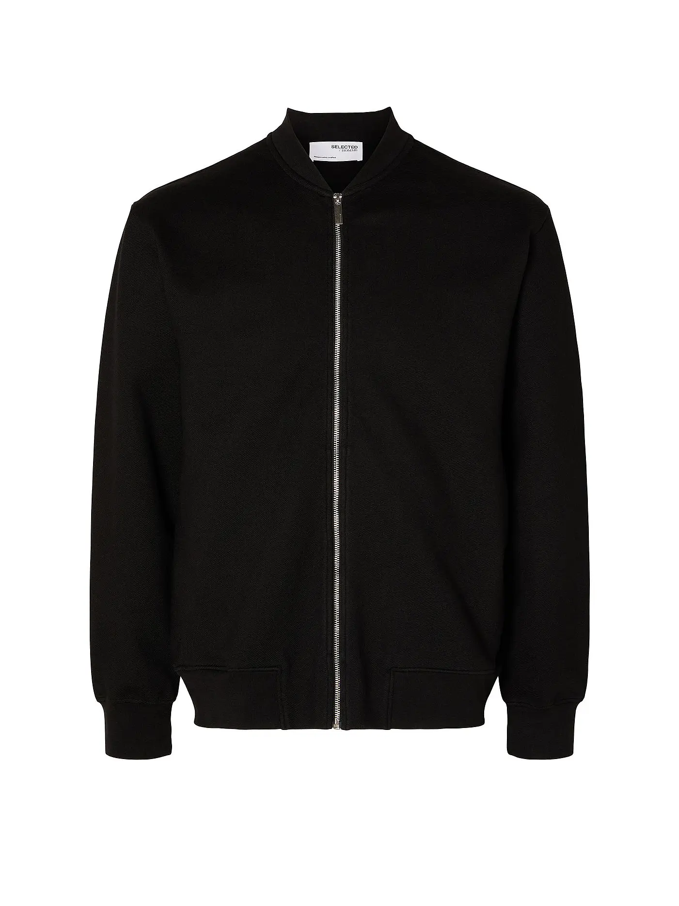SELECTED | Sweatjacke SLHMACK | schwarz